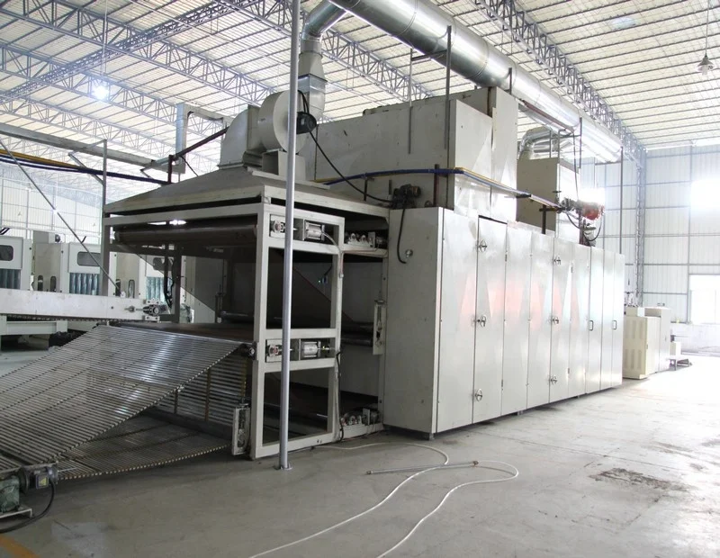 Nonwoven air lay hard felt machine for mattress