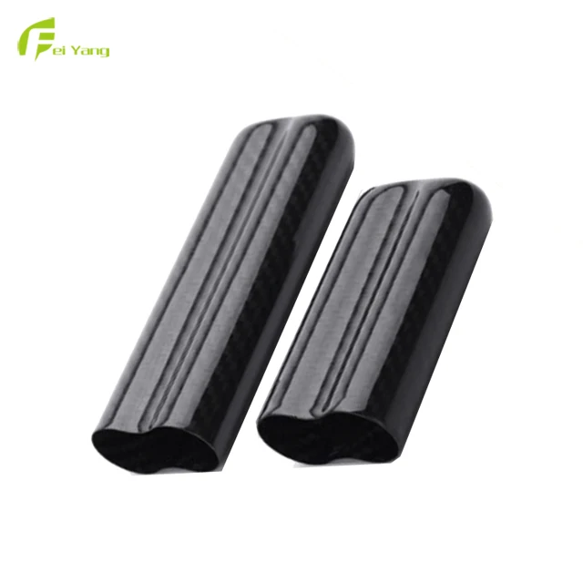 China  Factory Products 100%  Full Carbon Fiber Cigar Case