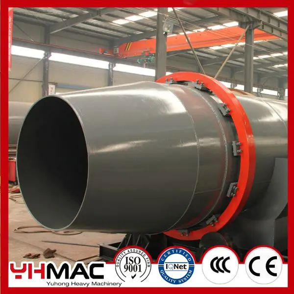 Henan Yuhong Rotary Sand Drum Cooler For Lime, Fertilizer And other Materials