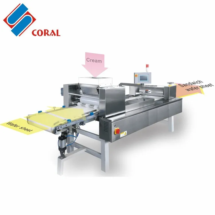 wafer biscuit chocolate maker making machinery