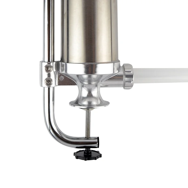 
2.5 LBS Homemade Stainless Steel Sausage Meat Stuffer 