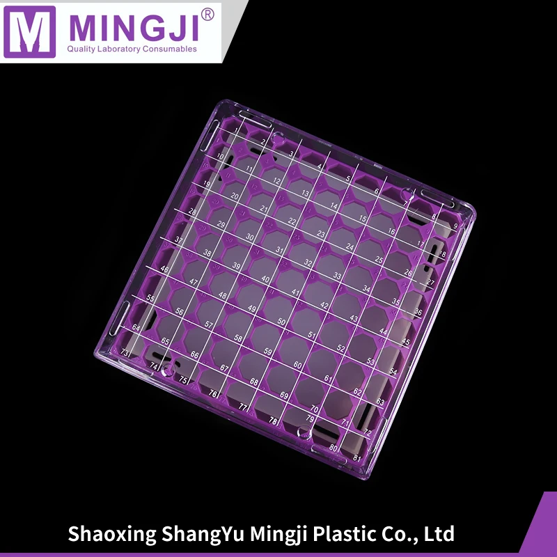 Химической лаборатории поставки 81 Wells cryo стойку настроить цвет cryo стойку