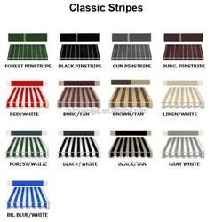 High Quality Automatic Aluminum Retractable Rain Cover Awning