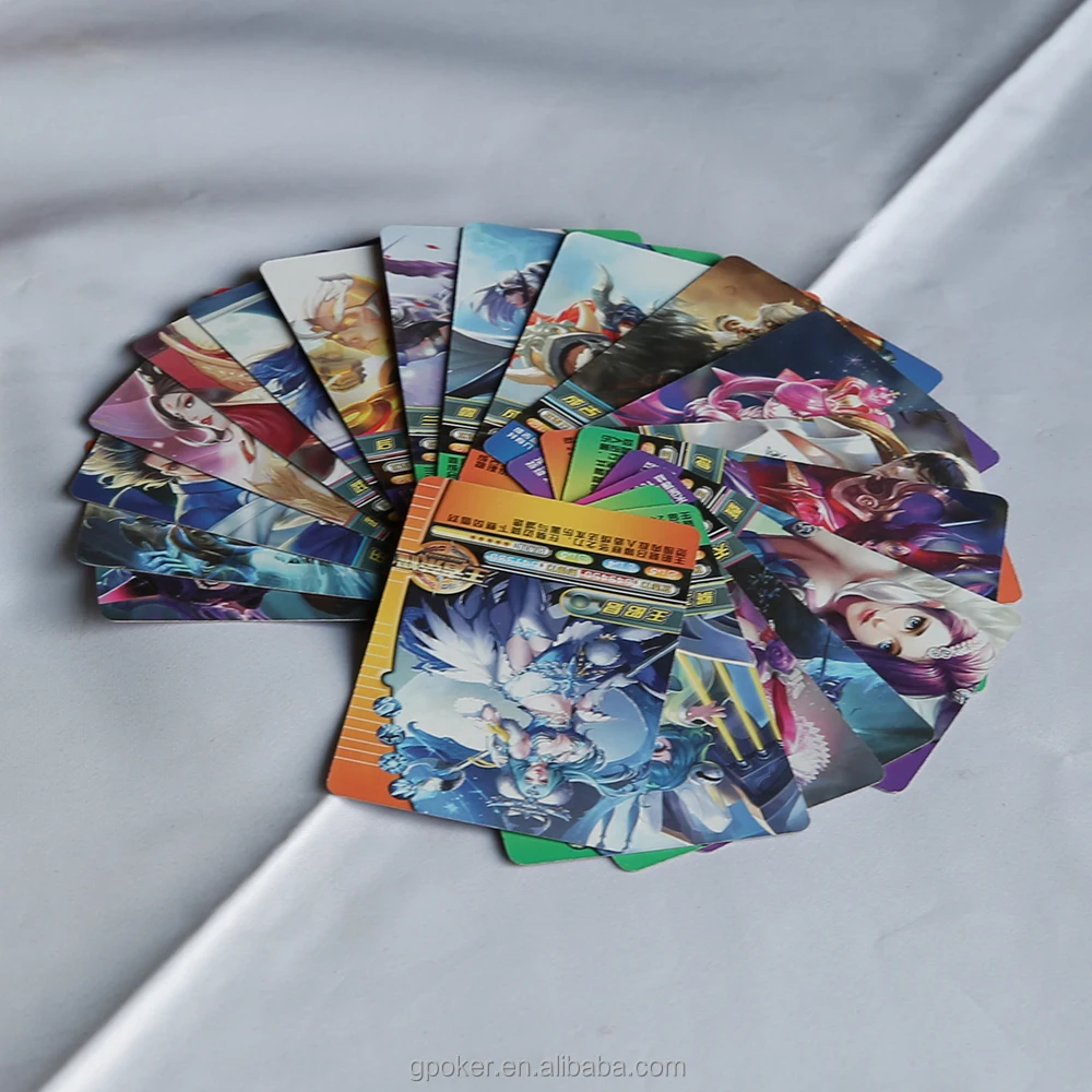 custom trade glory of kings playing game cards