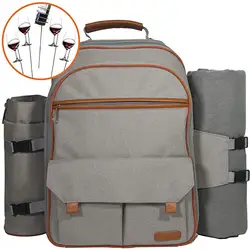 2019 New Arrival  Picnic Backpack Set For Family Outdoor Camping