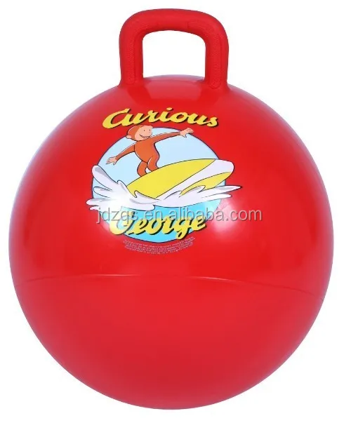 ПВХ 29 дюймов прыгающий шар/квадратная ручка