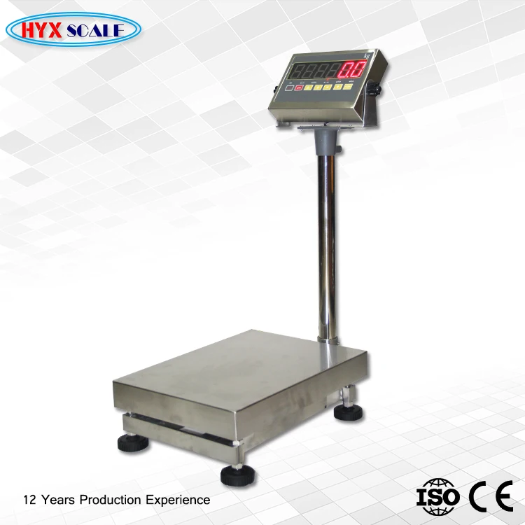 stainless steel indicator TCS electronic platform scale