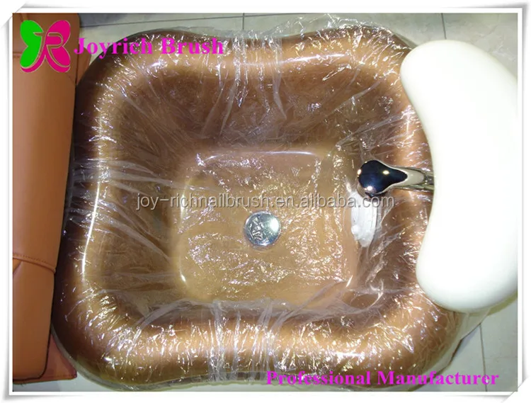 High cost-effective wholesale disposable plastic pedicure liner for spa pedicure chair