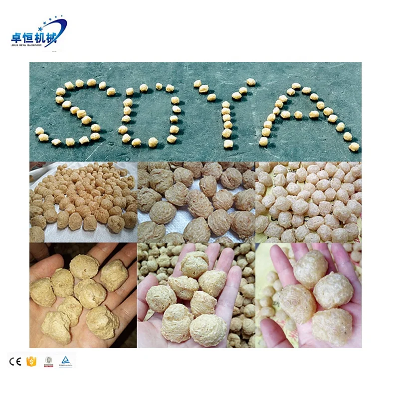 
artificial meat Soya bean protein making machines 