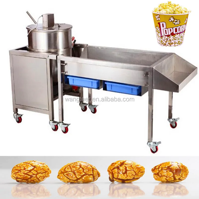 Commercial food grade stainless steel corn  Makers popcorn machine