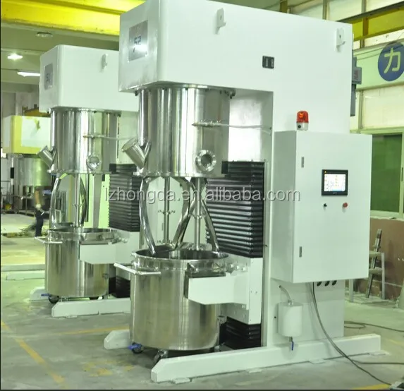 Промышленное производство, клейкий двойной планетарный миксер 1000L