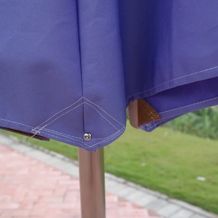 2024 high class stainless steel parasol beach umbrella