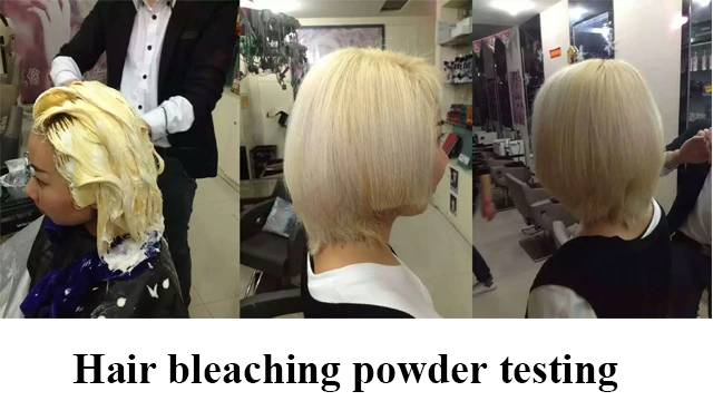 
Good White And Blue Bleach Powder For Hair Color Dye Dust Free Organic Hair Bleaching Powder 