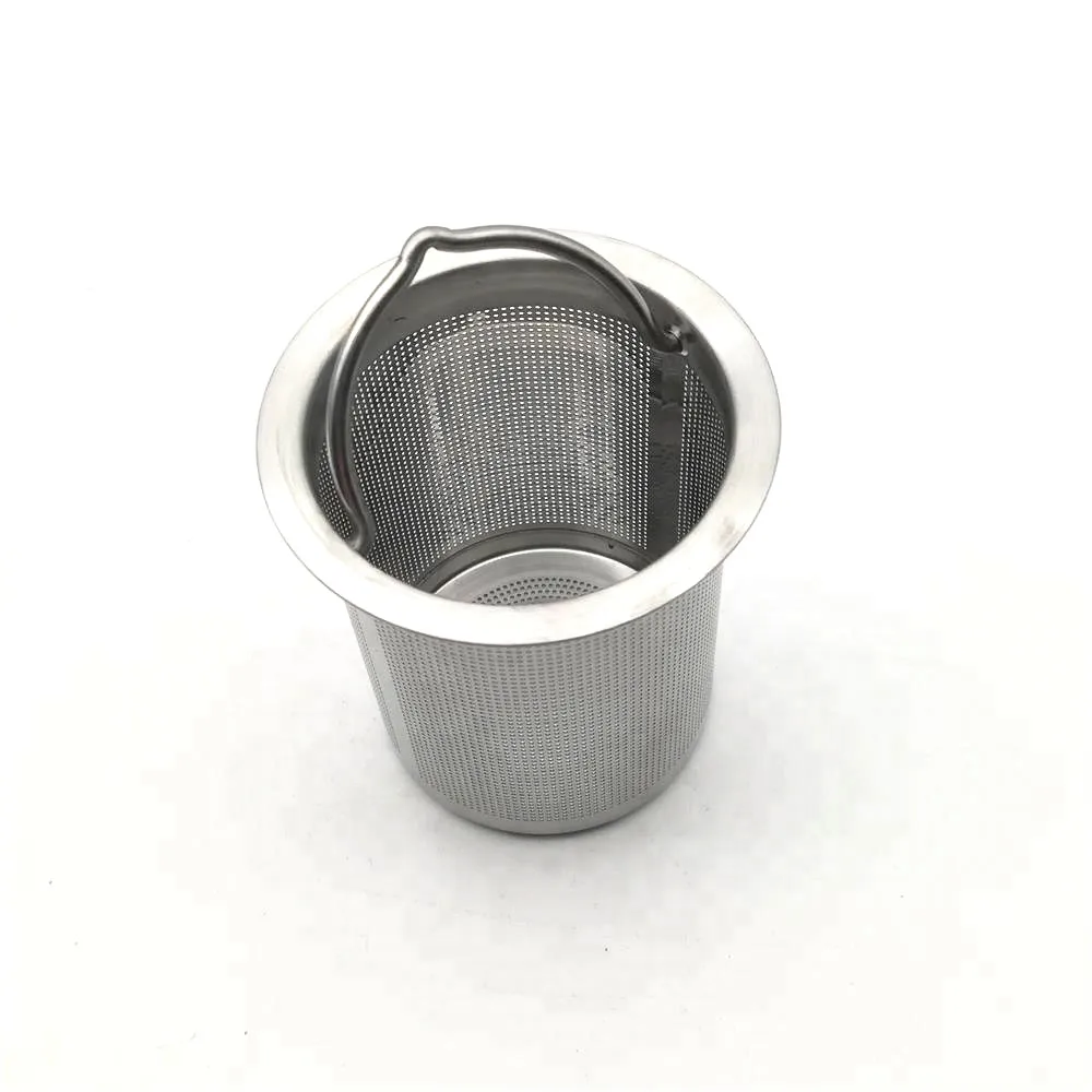 Кухонный инструмент, ситечко для заваривания чая с одной ручкой для подвешивания чайников