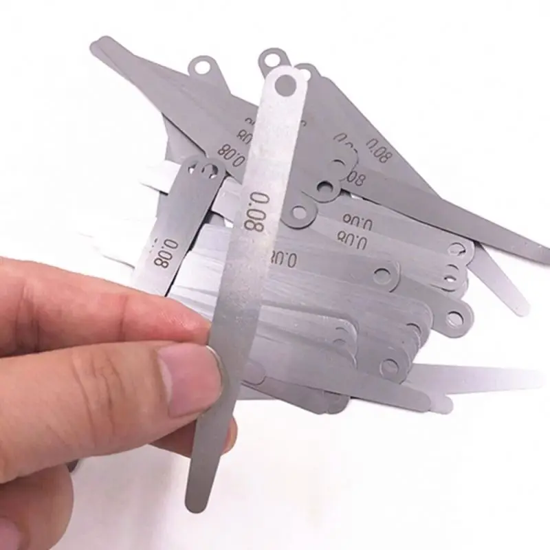 0.08mm  Blade Master Feeler Gauge Measurement Tool For iphone X 0.08mm sheets slice