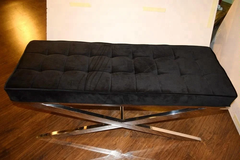 ST07 Foot rest ottoman bed side bench seat