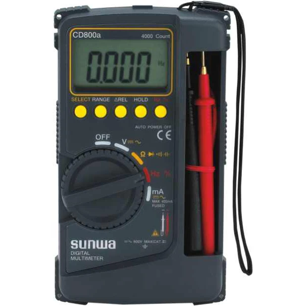 SUNWA 4000 Count Auto Range Digital Multimeter CD 800A