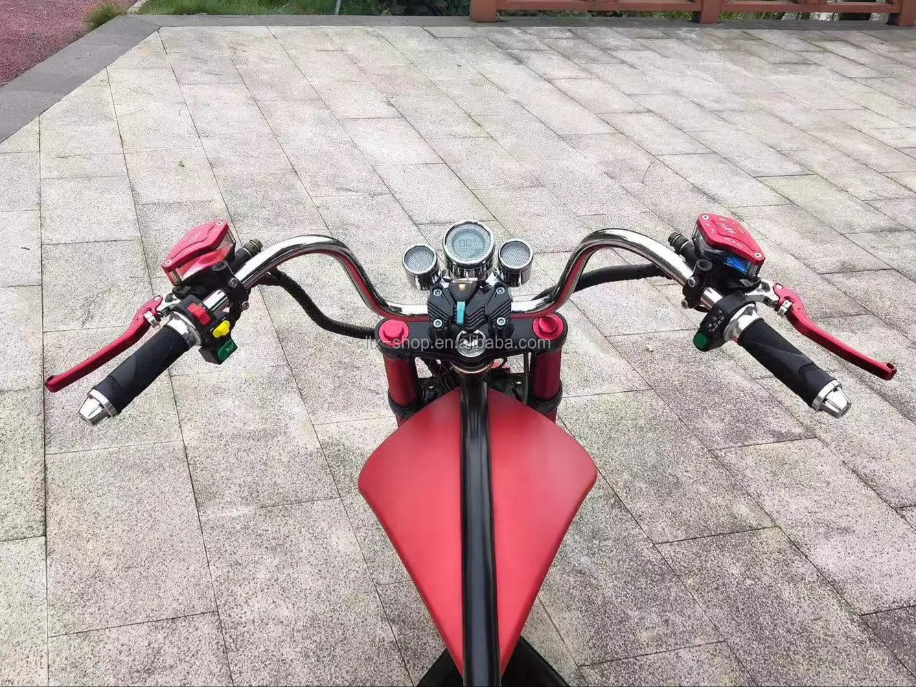 2022 Latest 18*9.5 Inch Fat Tire 2 Wheels Citycoco Electric Haley Scooter,Cool 2000W Lithium Battery Electric Citycoco Motorbike