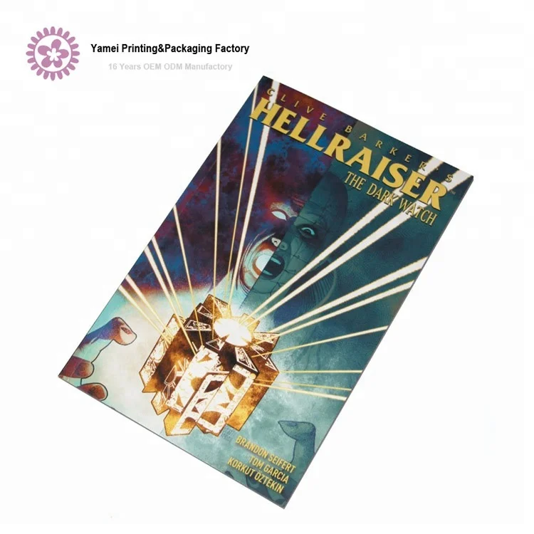 Hardcover Children Adult Magazine Cartoon English Sex Story Comic Books Printing