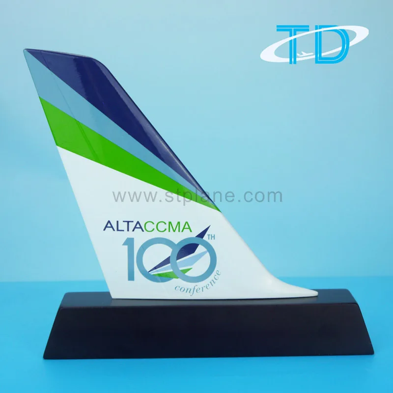 Airlines Advertaing Gift Scale Desktop Plane Model Tail
