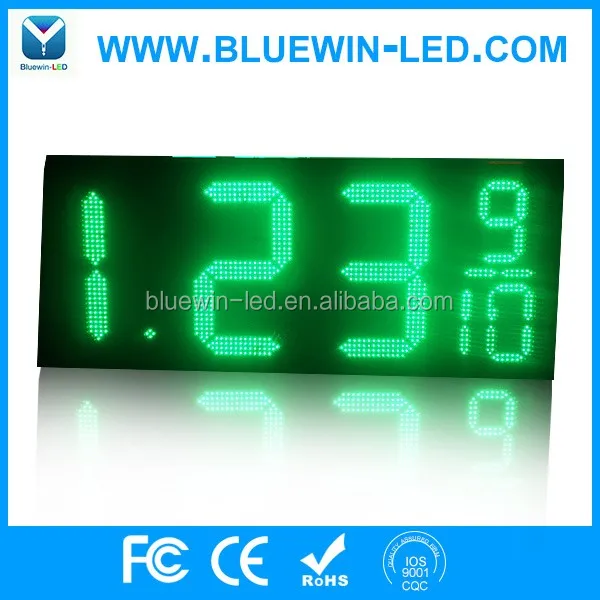 High brightness electronic LED digit gas price sign supplier