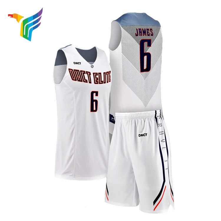 Оптовая продажа, высокое качество, фабричная сублимационная белая черная футболка, баскетбольный дизайн 6xl, баскетбольная Футболка