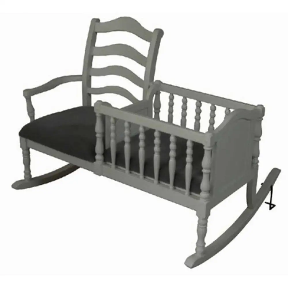 Safety Customized Design Wooden Baby Sitting High Chair