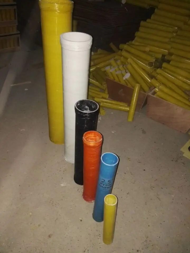 Unsaturated polyester Fiberglass mortar tubes for display shells fireworks