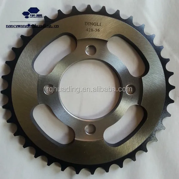 DREAM 36T/14T motorcycle sprocket with heated and polish