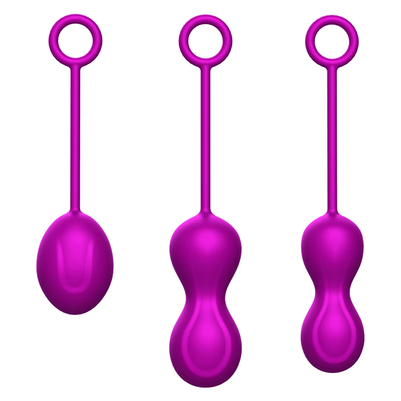 Full Silicone Kegel Ball Sets Vagina Exercise Ball Kit Sex Toys for Adult Rubber Ball Sex Toy for Female in Dubai