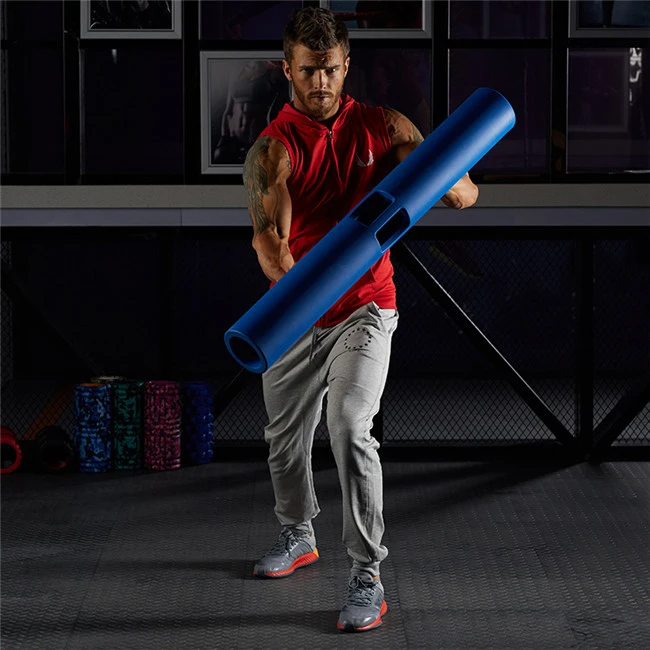 Functional Training Barrel Eco-friendly TPR And Rubber Material Weight Bar Fitness Training VIPR Fitness Tube