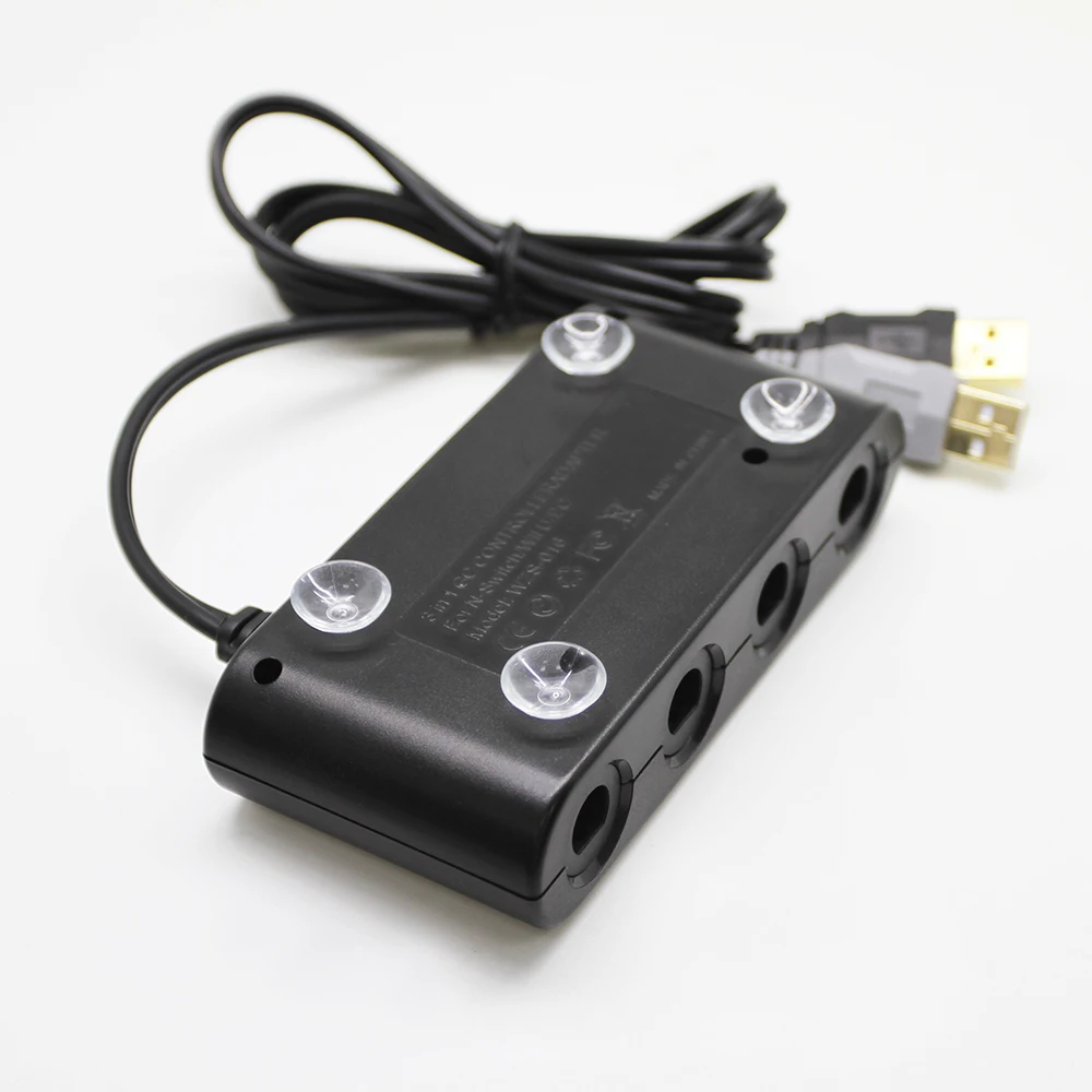 For Wii U Adapter 4 Port for Gamecube for NGC Controller Adapter For Nintendo Wii U/Switch/PC USB Controller Adapter