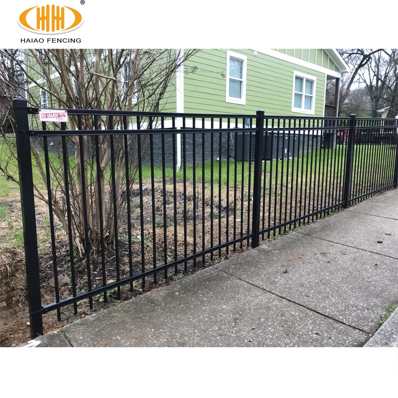 Low Price used wrought iron fencing for sale fence panels privacy