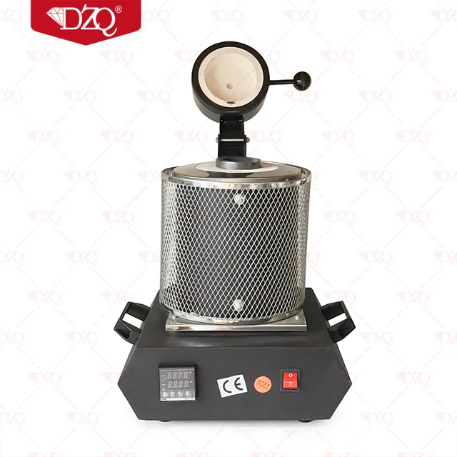 Mini 2KG melting furnace melting induction for GOLD SILVER