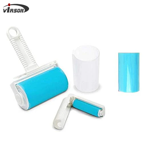 
Super Sticky Reusable Washable Silicone Lint Roller With Cover 