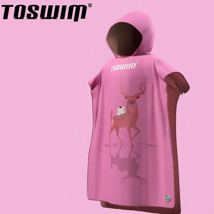 New style face cloth hand towel bath towel swim cloak Hooded Towel Beach Swiming