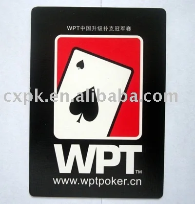 WPT Paper Playing Cards/Poker
