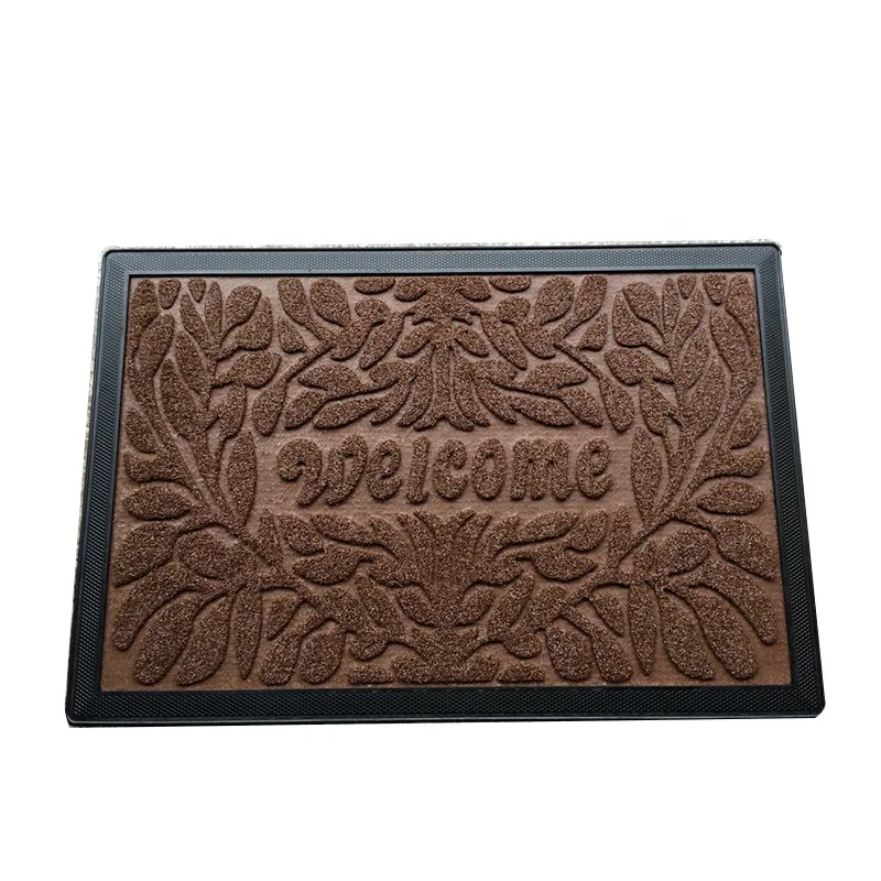 
Hot sale top quality best price top sell happy feeling decor entrance mat , rubber garage floor mat , rubber floor mat 