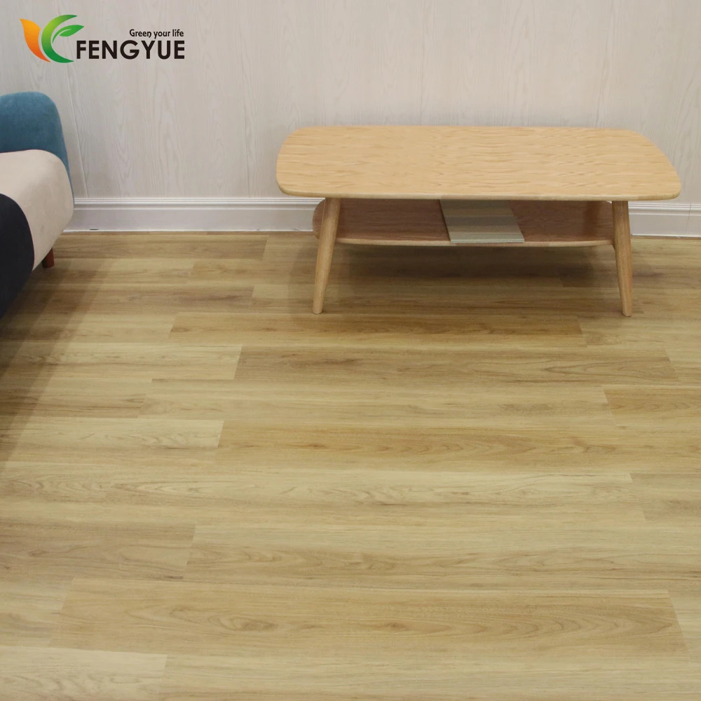 Anti-thermal expansion and cold shrinkage SPC rigid core vinyl flooring