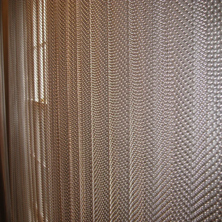 
Aluminum alloy metal partition/decorative wire mesh 