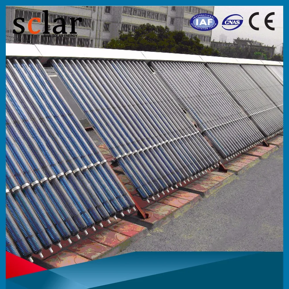 
Factory low price solar water heater with heat pipe collector 