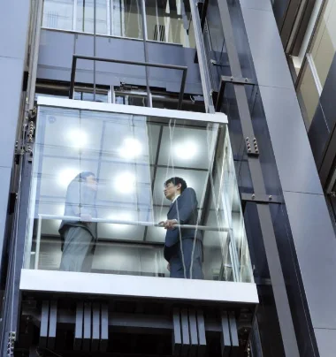 China brand geared traction machine passenger elevator for Sale