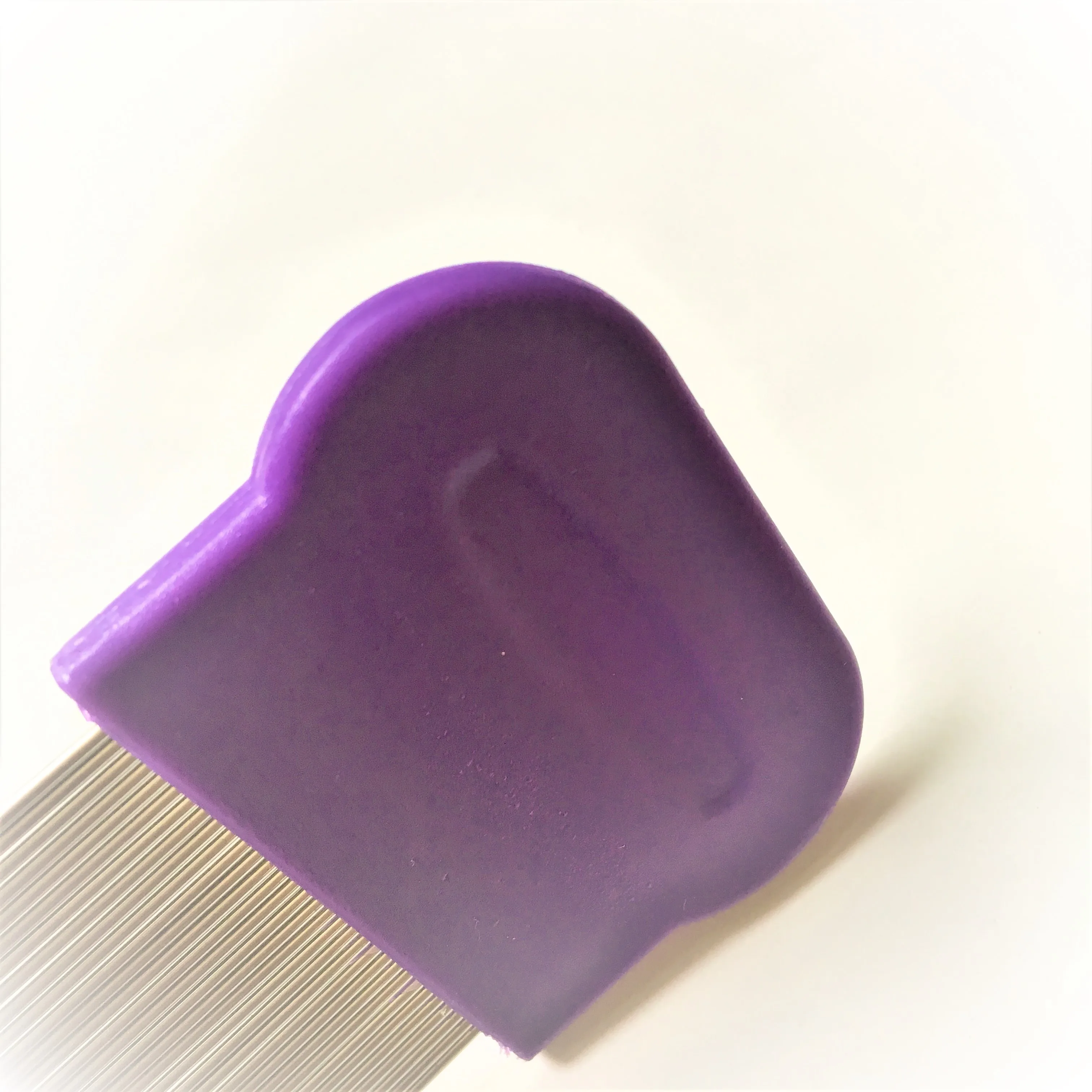 Grooved Pins Nit Free Terminator Lice Comb Professional Stainless Steel Louse and Nit Comb for Head Lice Treatment