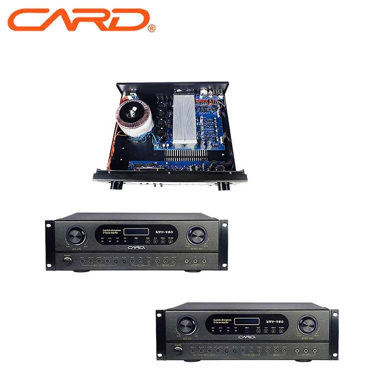 
Newly design karaoke mixing amplifier with key control and smart function 