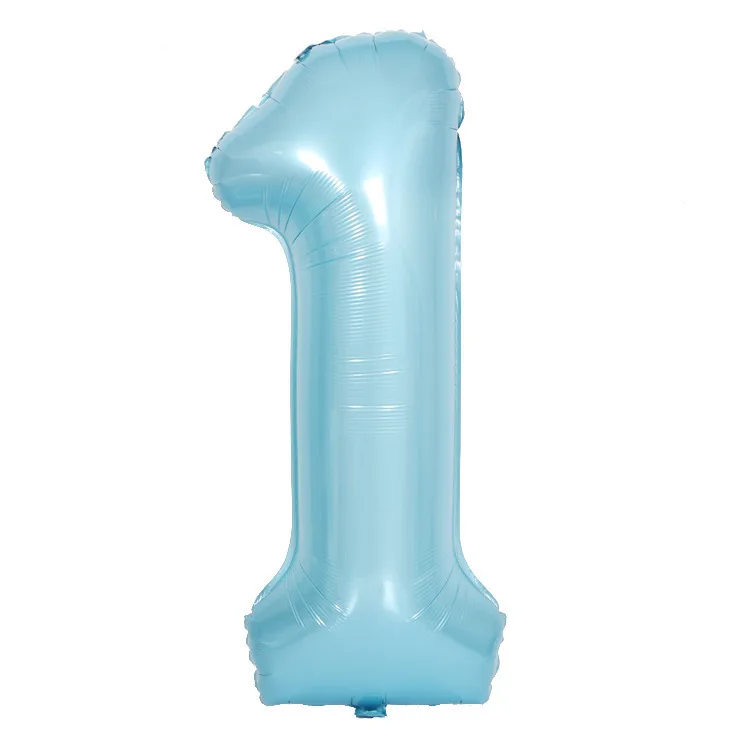 Wholesale Cheap New Edition baby shower ballon birthday set high quality foil helium balloons for boy girl party decorations