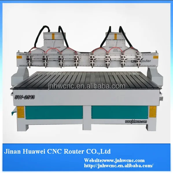 Multi head cnc machines with best price multi cnc router machine head 3d wood cnc router price