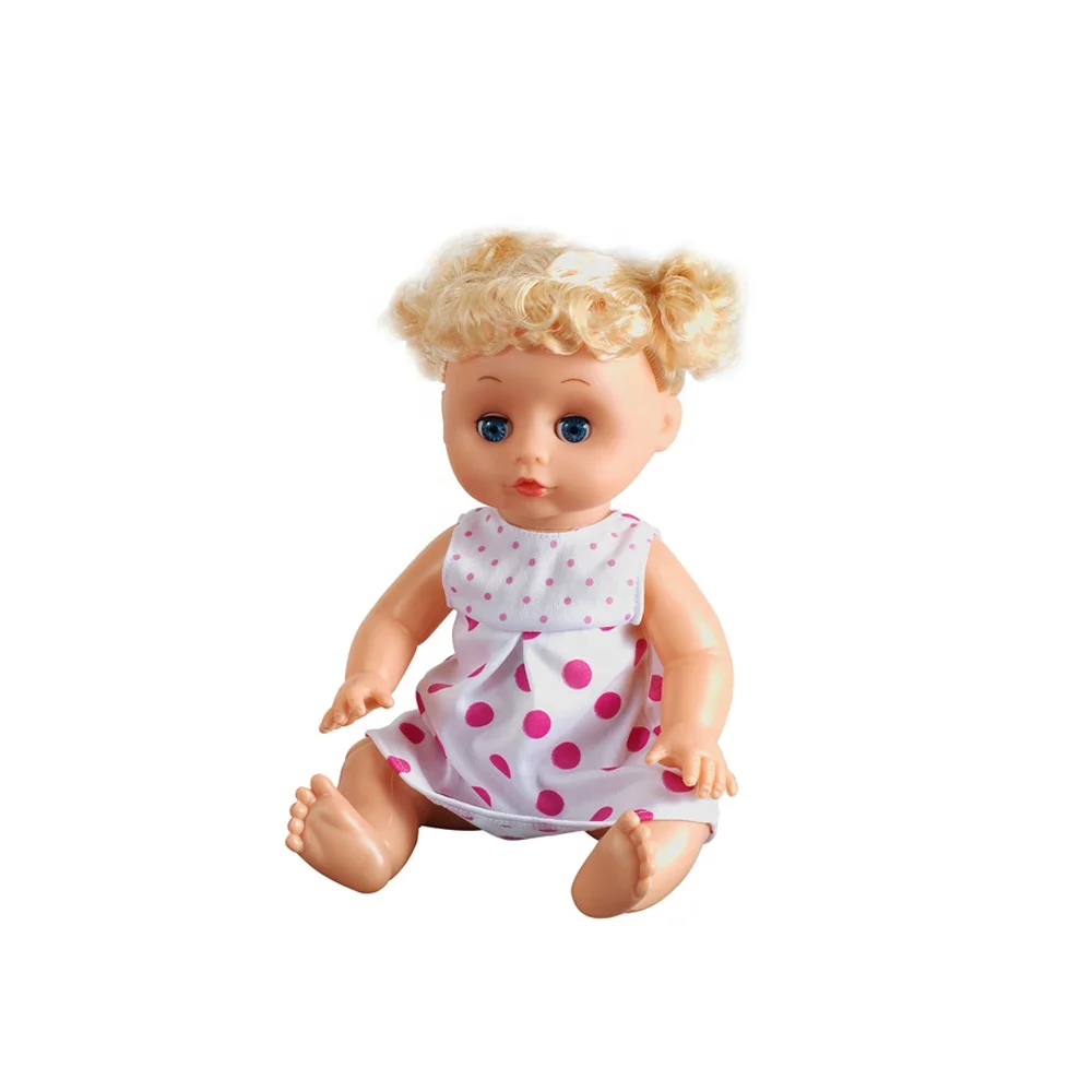 Girl lovely baby 16 inch realistic reborn vinyl doll with 12 sound.