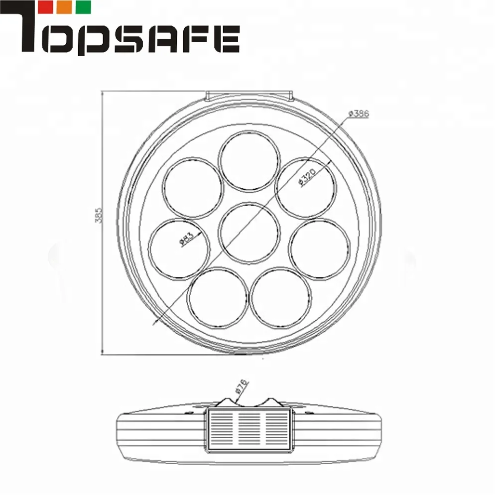 Solar yellow blinker light in traffic safety with 1 year warranty