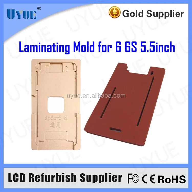 1 Set OCA Laminating Machine Silica Gel Pad Gasket Foam Mat Frame Mold For iPone 6 plus 6s plus Lcd Screen Repair