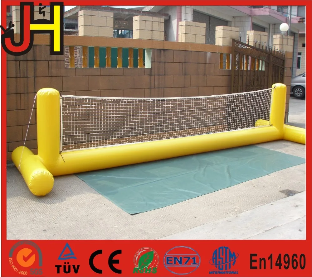 Hot sale inflatable pool volleyball net pool inflatable volleyball net court sport games